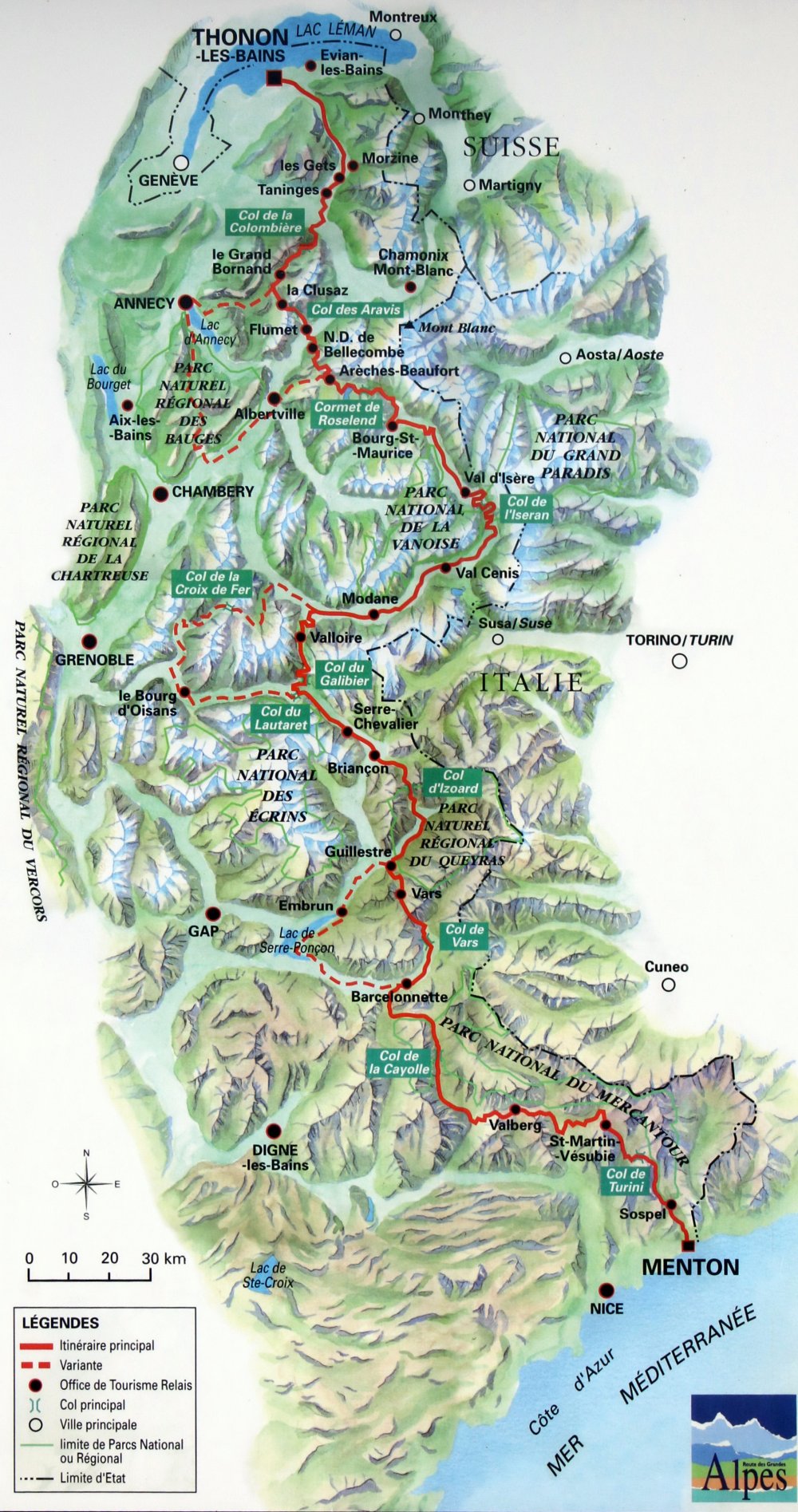 Punto de exclamación absceso Asumir route des grandes alpes motorrad